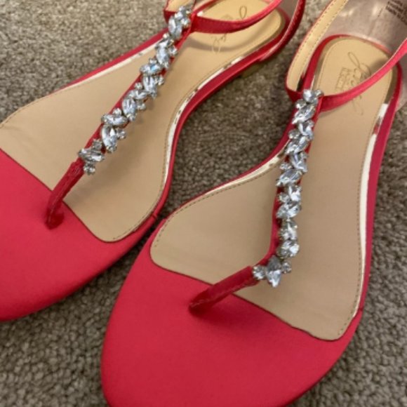 Jewel Badgley Mischka's Gaby Sandals - Picture 6 of 6